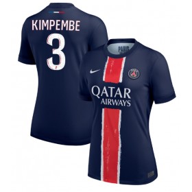 Dámské fotbalový oblečení Paris Saint-Germain Presnel Kimpembe #3 Domácí košile 2024-25 Krátkým Rukávem